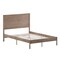 Flash Furniture LT Brown Full Wooden Platform Bed with Headboard MG-09004FB-F-OAK-GG - alternate 4